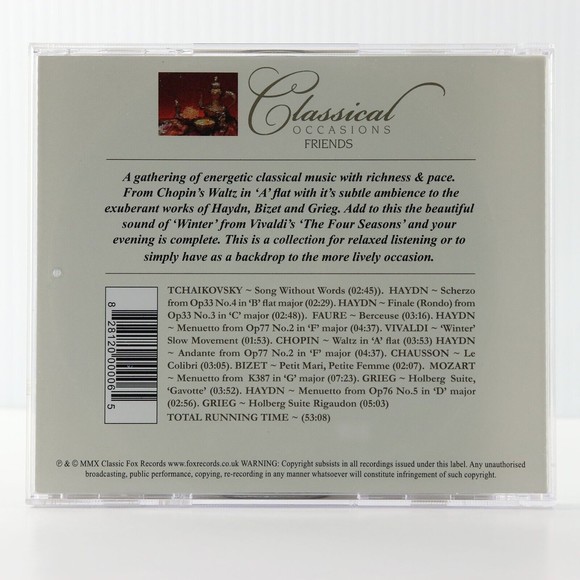 Classical Occasions - Friends: Delightful Music (CD, 2010, Classic Fox) CFR0006 - Picture 2 of 7